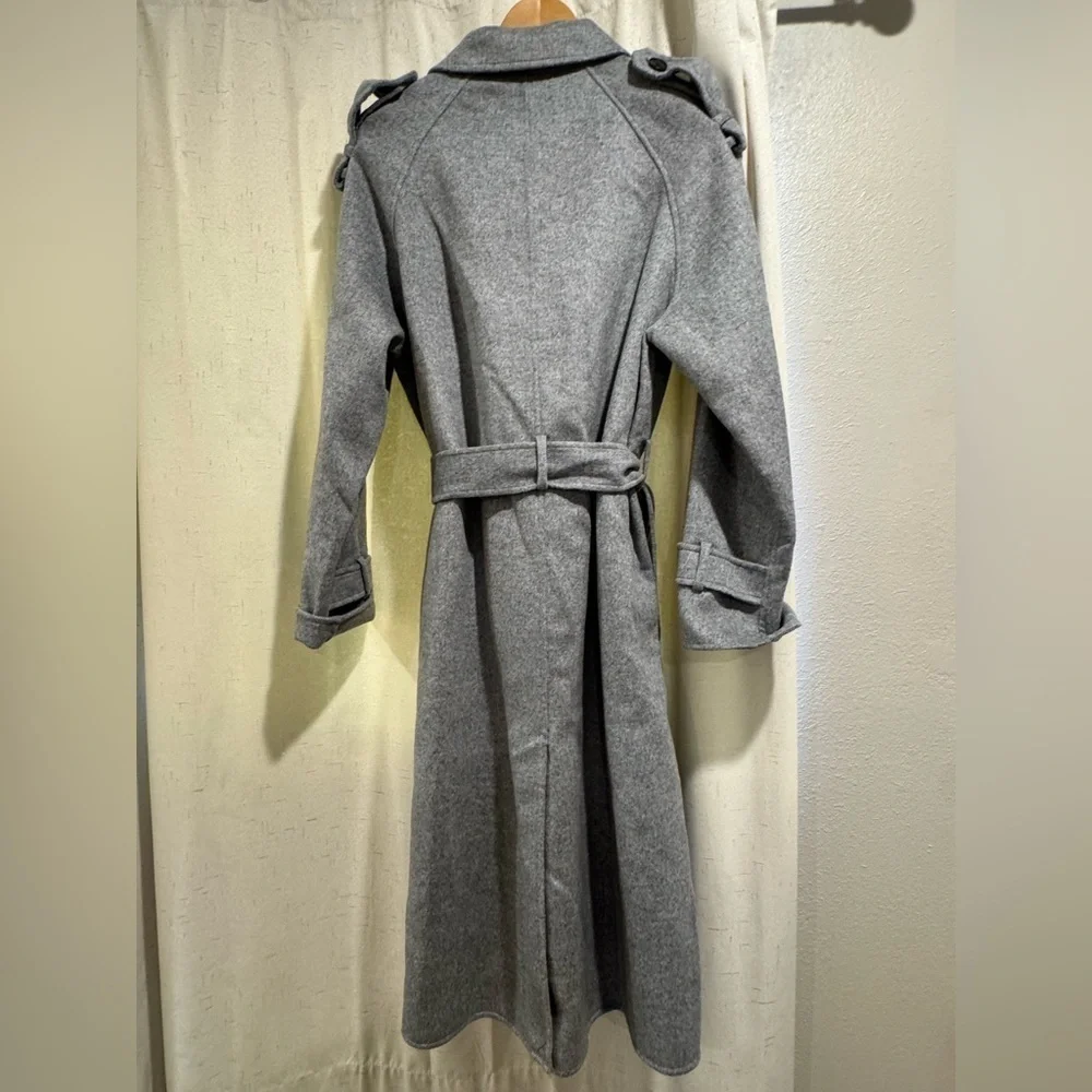 The Kooples Wool-blend Belted Trench Coat. Size 3. NWT